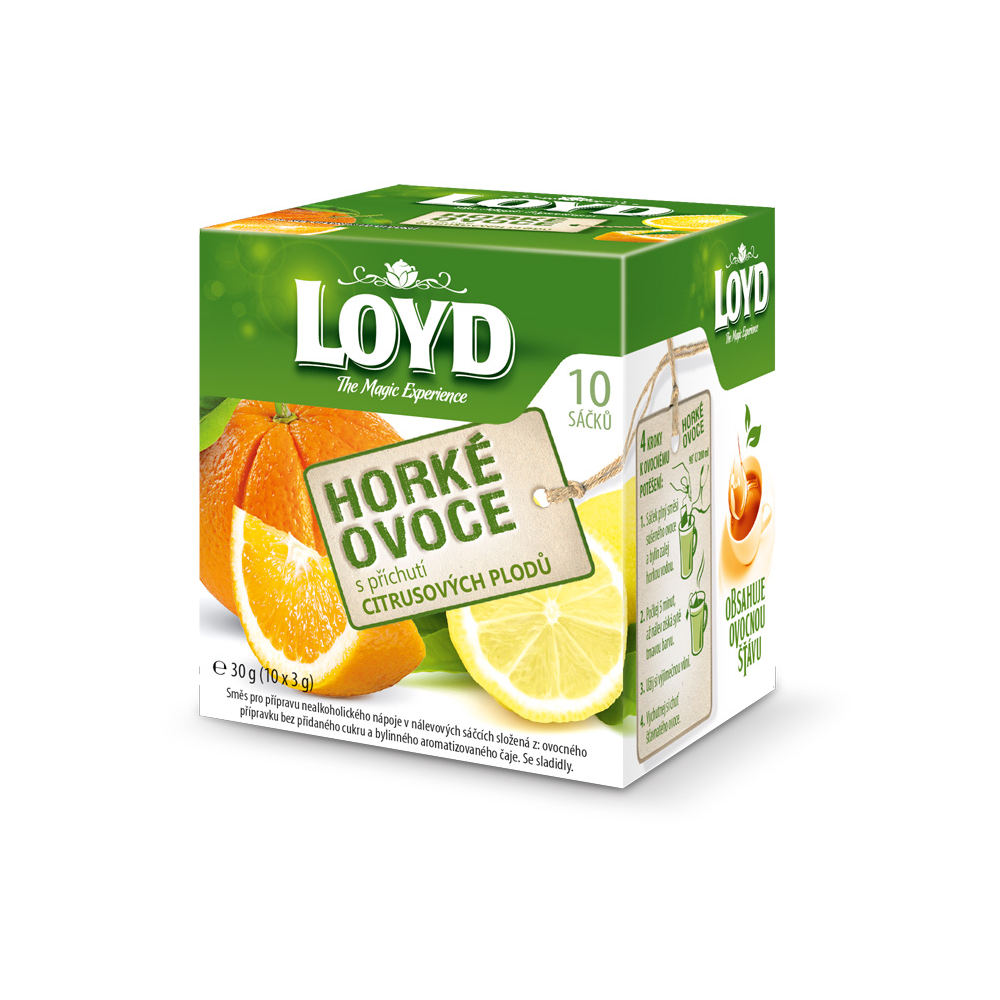 LOYD Hot Fruit Citrus 10 tea bags