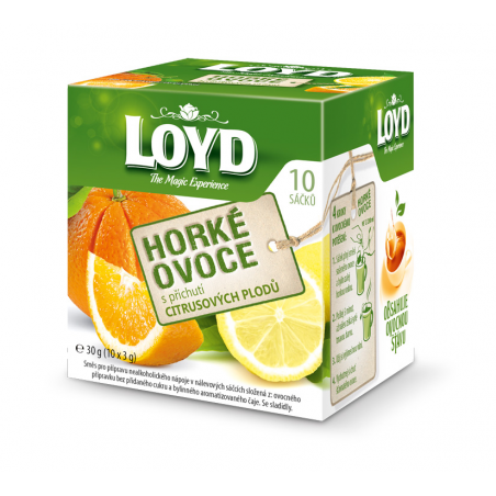 LOYD Heiße Frucht Zitrus 10 Teebeutel