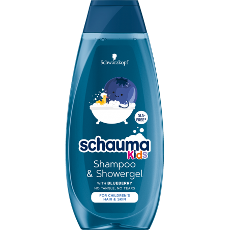 Schwarzkopf Schauma Kids Boys Shampoo & Shower Gel 400 ml / 13.4 fl oz