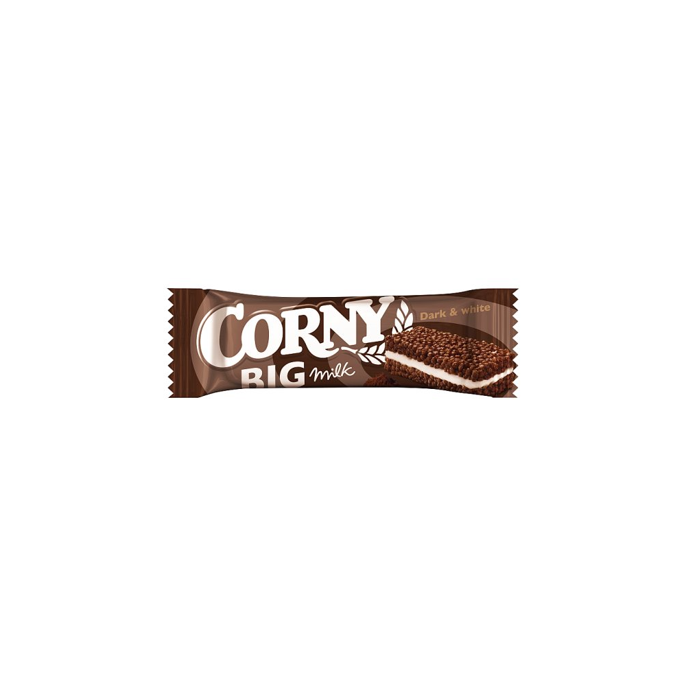 Corny Big Milk Dark & White 40g