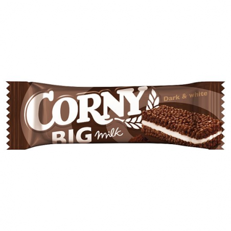 Corny Big Milk Dark & White 40g