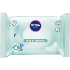NIVEA BABY Rein & Sensitiv Feuchttücher 63 Stück