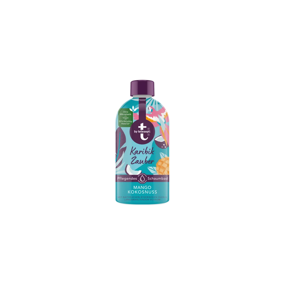 t by tetesept Bubble bath Caribbean magic, 0.42 l