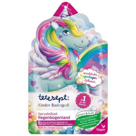 tetesept Bubble bath Rainbow Land, 40 g