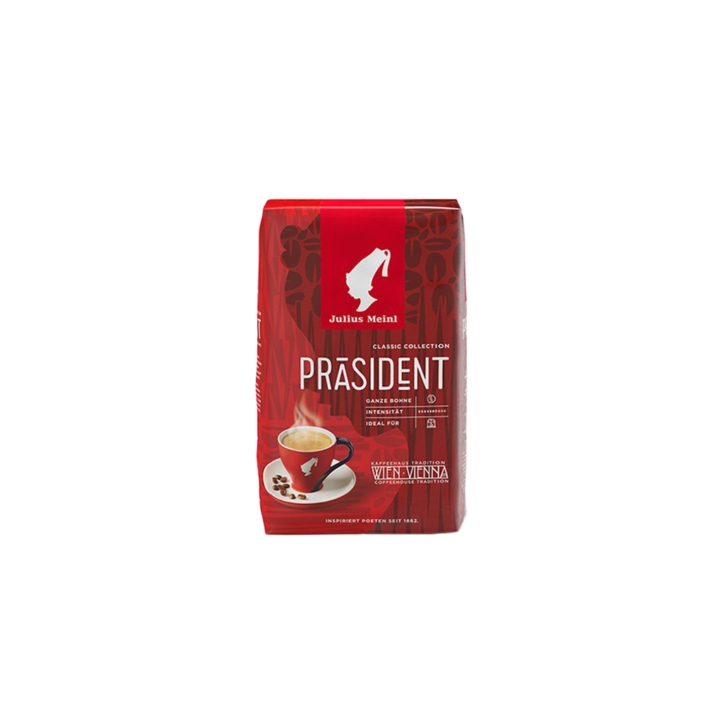 Julius Meinl Classic-Kollektion President, 500 g ganze Bohnen