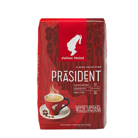 Julius Meinl Classic-Kollektion President, 500 g ganze Bohnen