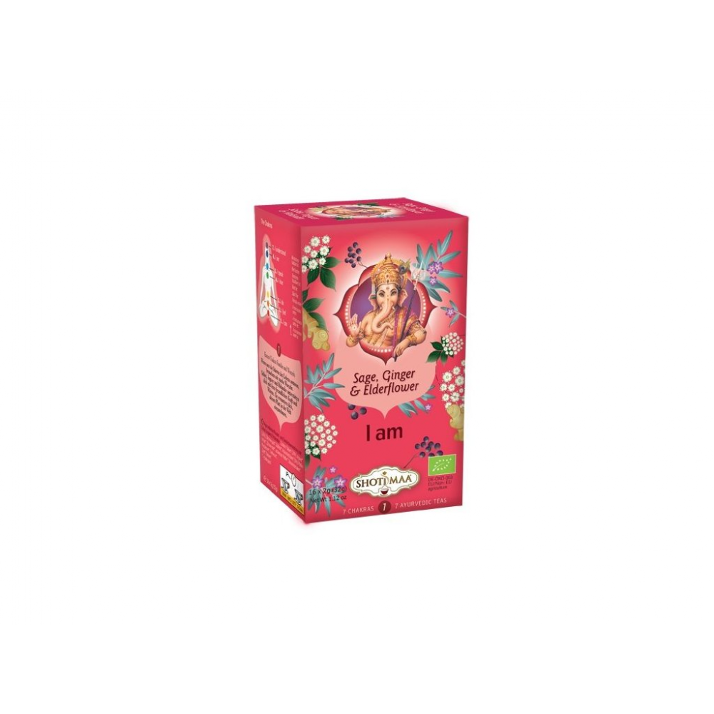 SHOTI MAA Chakras - 1st Chakra: I Am - Ayurvedic Yogi Tea 32g