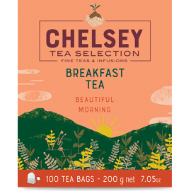 CHELSEY FRÜHSTÜCKS-TEE 100 Teebeutel, 200 g / 7,05 oz