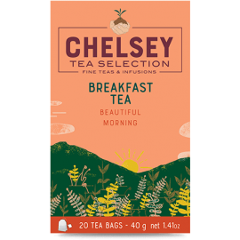 CHELSEY BREAKFAST TEA 20 tea bags, 40g / 1.41oz