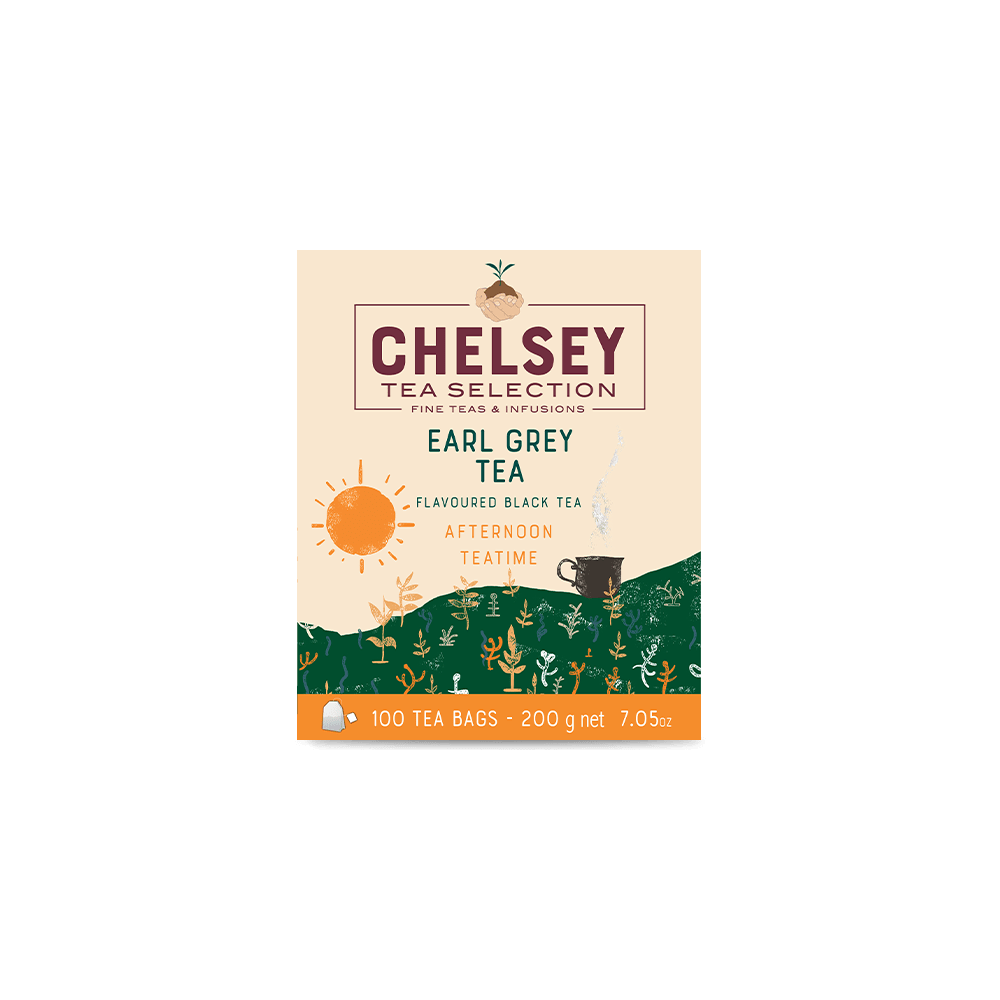 CHELSEY EARL GREY TEE 100 Teebeutel, 200 g / 7,05 oz