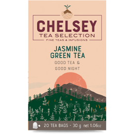 CHELSEY JASMINBLÜTEN GRÜNTEE 20 Teebeutel, 30 g / 1,06 oz