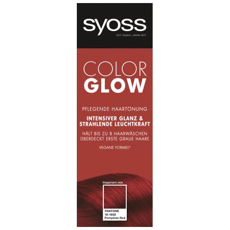 Syoss Color Glow Pompeian Red 100 ml / 3.4 fl oz