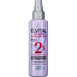 L'ORÉAL PARIS ELVITAL Hair Treatment Hydra [Hyaluronic], Plumping Moisture Serum, 150 ml