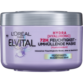 L'ORÉAL PARIS ELVITAL Hair Treatment Hydra [Hyaluronic] Mask, 250 ml
