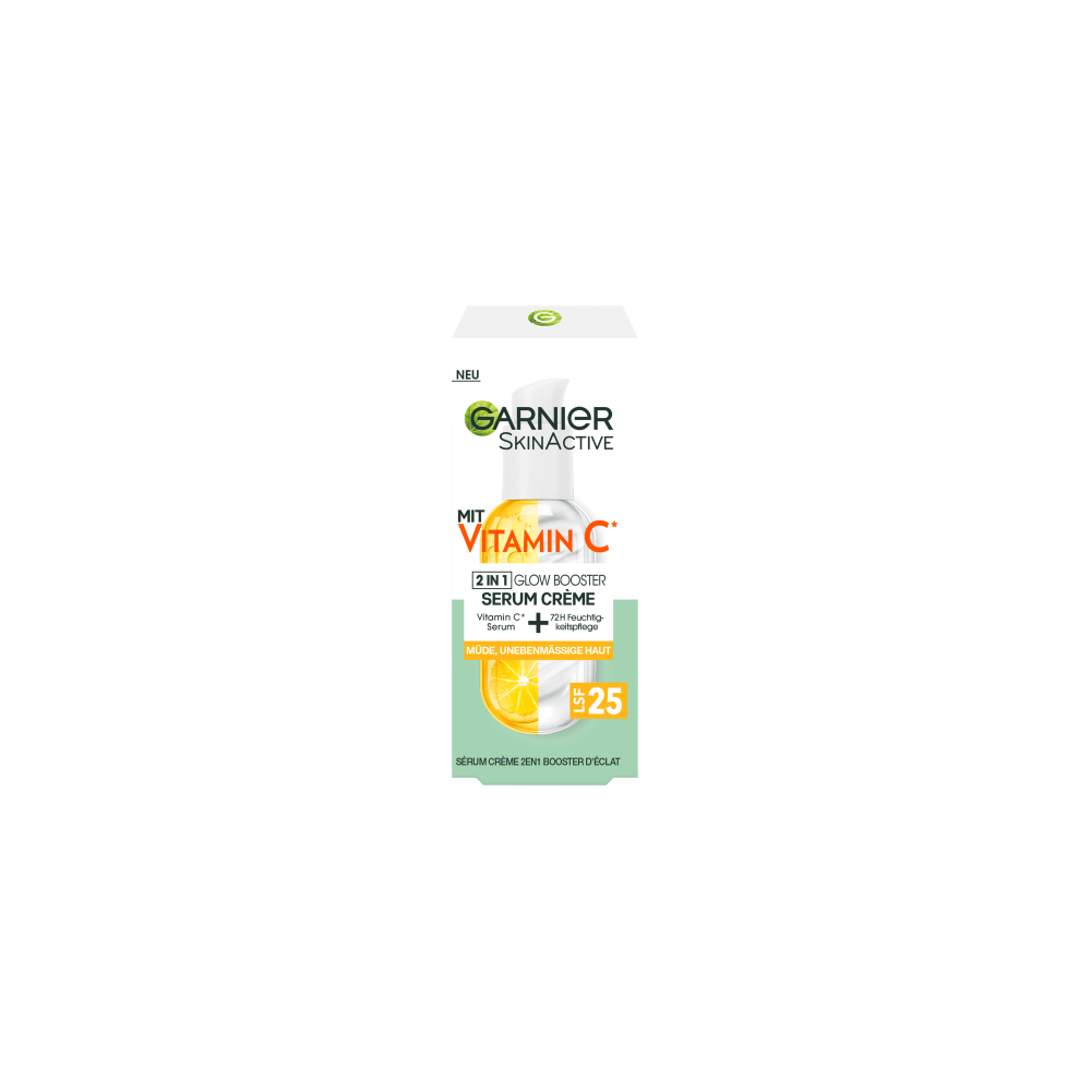 Garnier SkinActive Serum-Creme Vitamin C Glow LSF 25, 50 ml