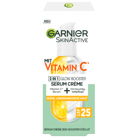 Garnier SkinActive Serum-Creme Vitamin C Glow LSF 25, 50 ml