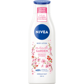 NIVEA Miracle Garden Cherry Blossom & Red Berry Body Lotion 250 ml / 8.4 fl oz