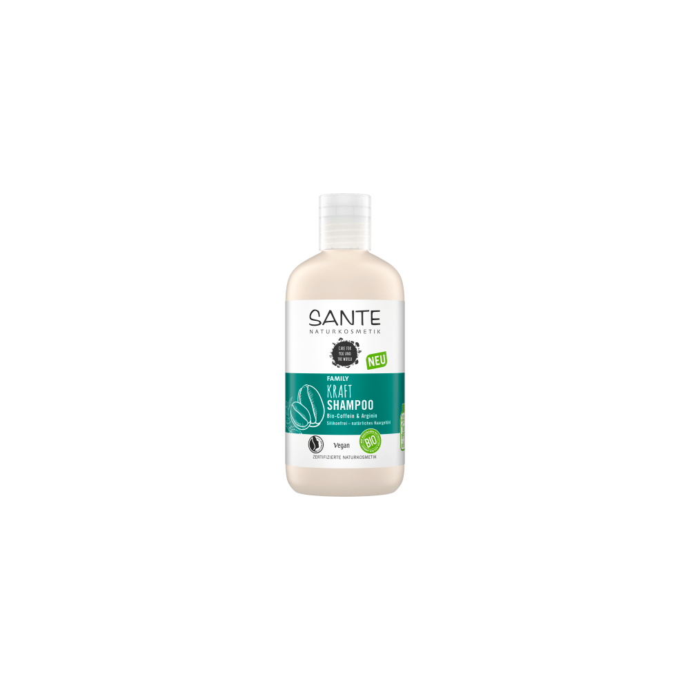 Sante Family Power Organic Caffeine & Arginine Shampoo 250 ml / 8.4 fl oz