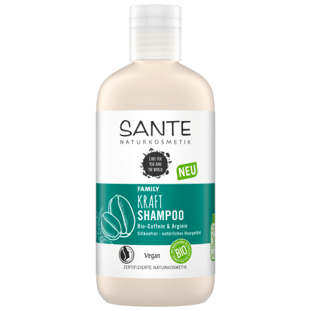 Sante Family Power Organic Caffeine & Arginine Shampoo 250 ml / 8.4 fl oz