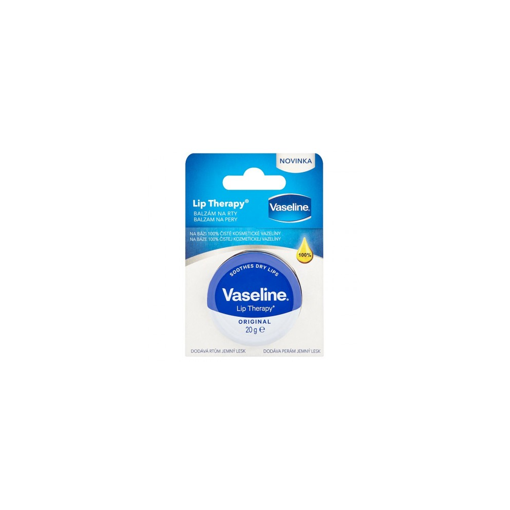 Vaseline Lip Therapy Original regenerierender Lippenbalsam 20 g