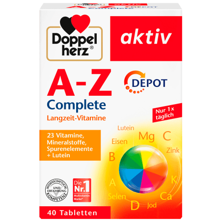 Doppel herz AZ Depot tablets 40 pieces, 59.6 g