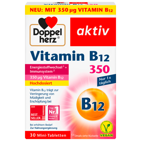 Doppel herz Vitamin B12 (30 St), 12,5 g