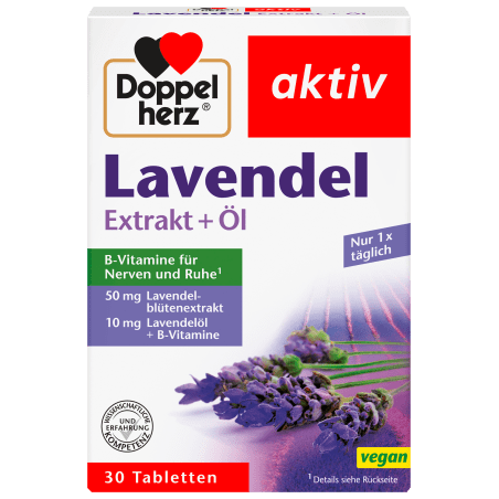 Doppel herz Lavender tablets 30 pcs., 23.1 g