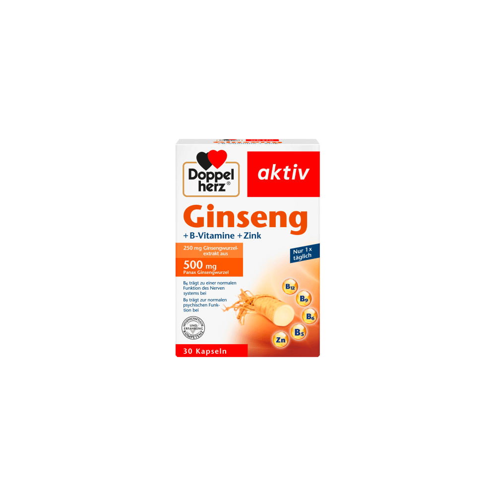 Doppel herz Ginseng capsules 30 pcs., 16.2 g