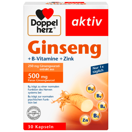 Doppel herz Ginseng capsules 30 pcs., 16.2 g