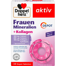 Doppel herz Women minerals + collagen 30 pcs., 51 g
