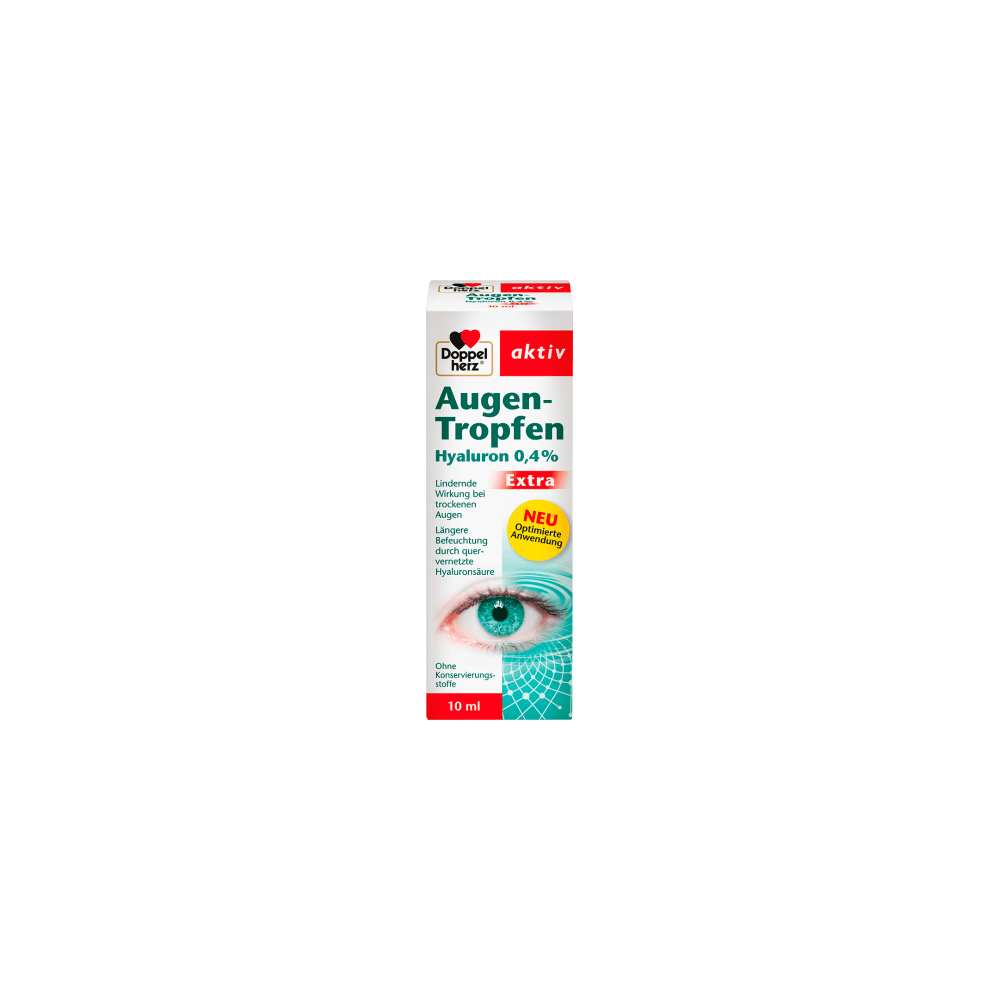 Doppel herz Hyaluronic eye drops 0.4%, 10 ml