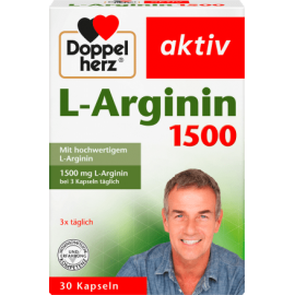 Doppelherz aktiv L-arginine 1500 30 capsules 18.6 g