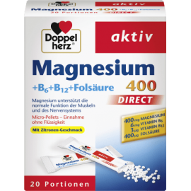 Doppel herz Magnesium 400 +...