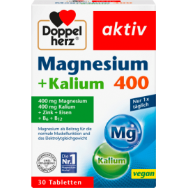 Doppel herz Magnesium 400 + Kalium 30 St., 60 g