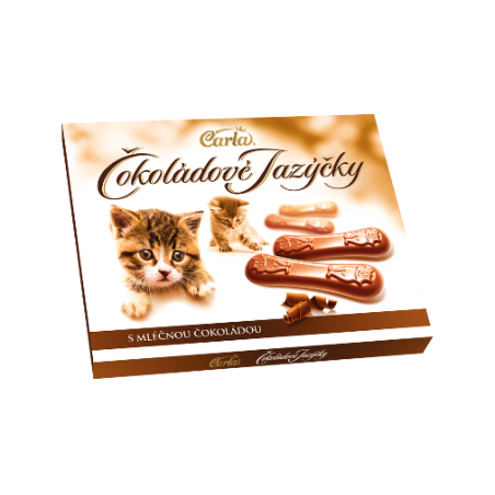 Carla Chocolate Tongues 100 g / 3.5 oz