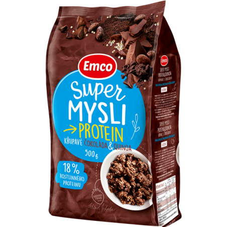 Emco Super Muesli protein & quinoa with chocolate 500g