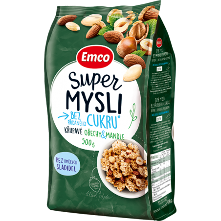 Emco Crispy Muesli - chocolate and nuts 750g