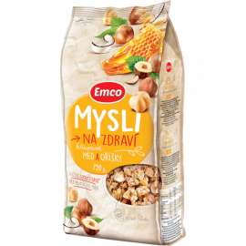 Emco Crispy Muesli - honey and nuts 750 g