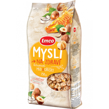Emco Crispy Muesli - honey and nuts 750 g