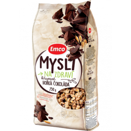 Emco Knuspriges Müsli Zartbitterschokolade 750 g