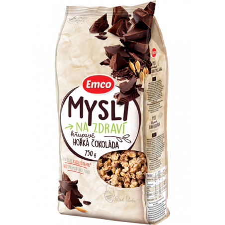 Emco Knuspriges Müsli Zartbitterschokolade 750 g
