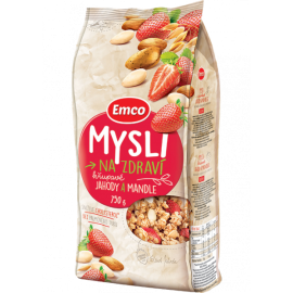 Emco Crispy Muesli - strawberries and almonds 750g