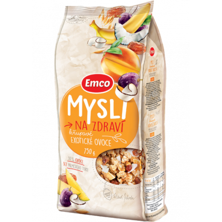 Emco Crispy Muesli Exotic Fruits 750 g / 26.25 oz