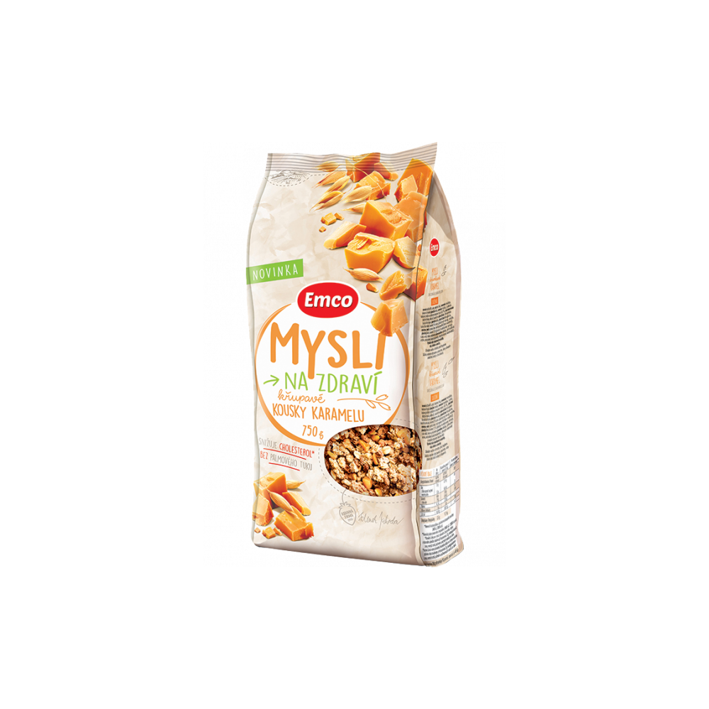 Emco Knuspriges Müsli Karamell 750 g