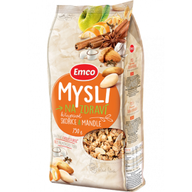 Emco Crispy Muesli - cinnamon and almonds 750 g