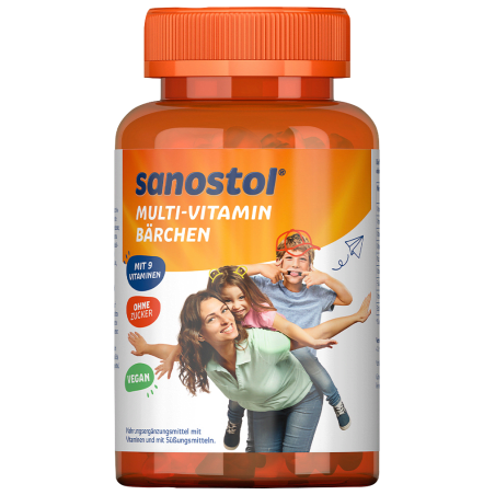 Sanostol Multi-Vitamin Bears 60 pcs, 120 g