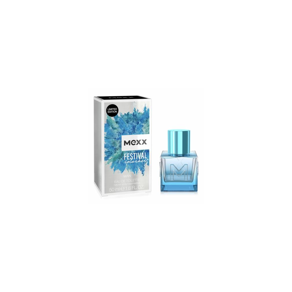 Mexx Festival Splashes Eau de Toilette für Herren 50 ml / 1,6 fl oz