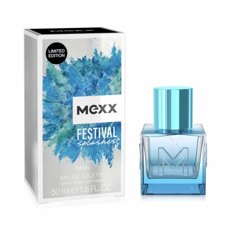 Mexx Festival Splashes Eau de Toilette für Herren 50 ml / 1,6 fl oz