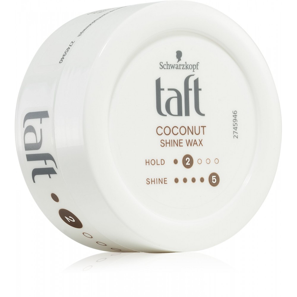 Schwarzkopf Taft Kokos-Glanz-Wachs 75 ml