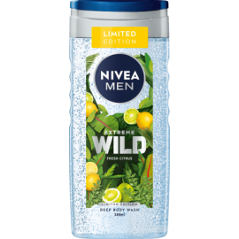 NIVEA MEN Extreme Wild Fresh Citrus Shower gel 250 ml / 8.4 fl oz